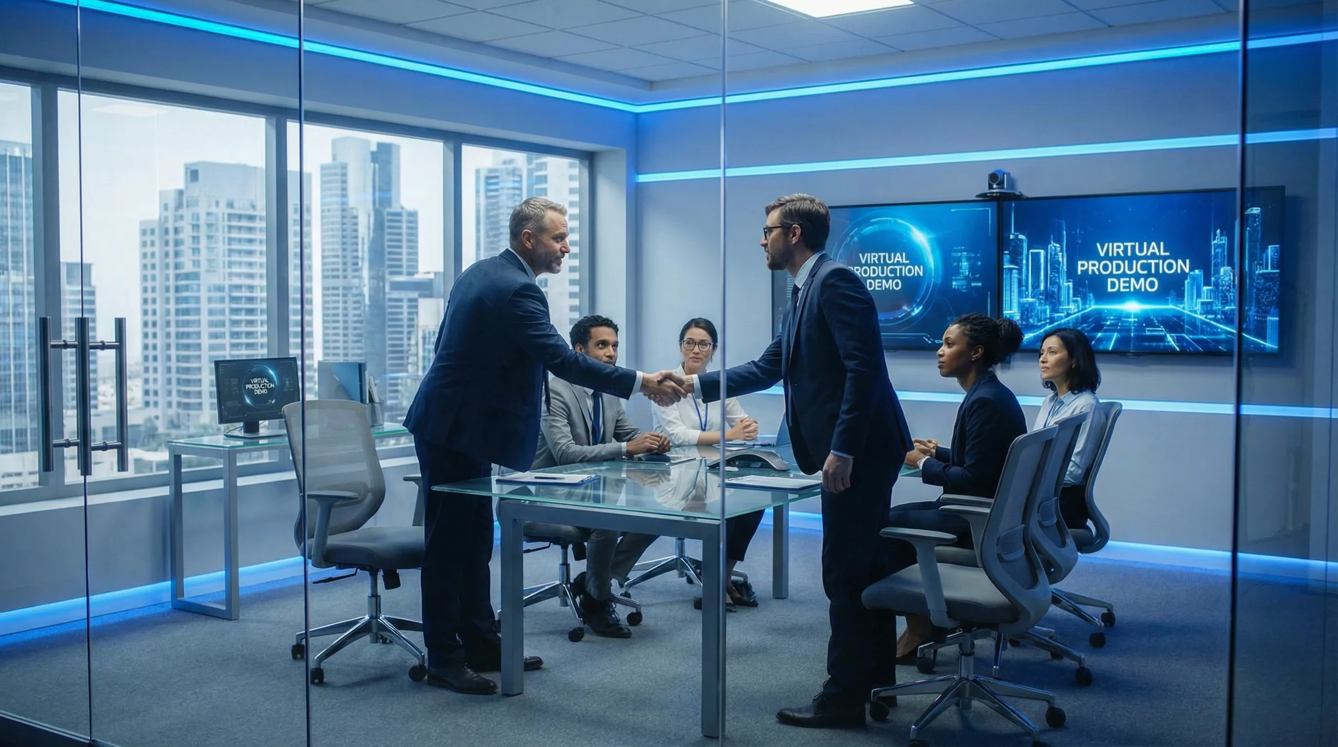 与Epic Games战略合作签约仪式